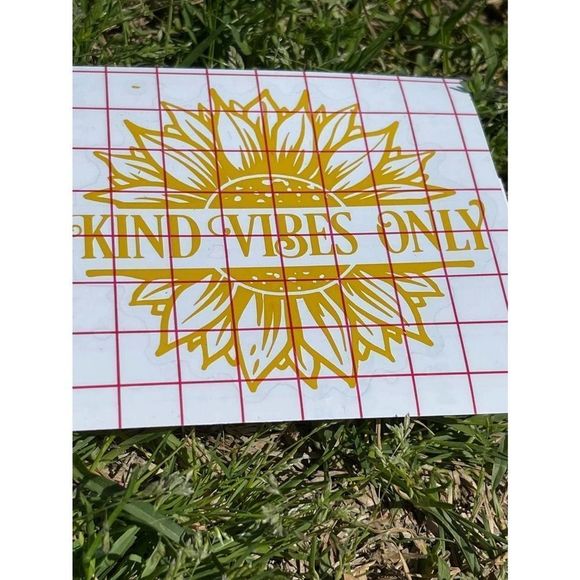 Kind Vibes Only Vinyl Decal - Picture 3 of 8